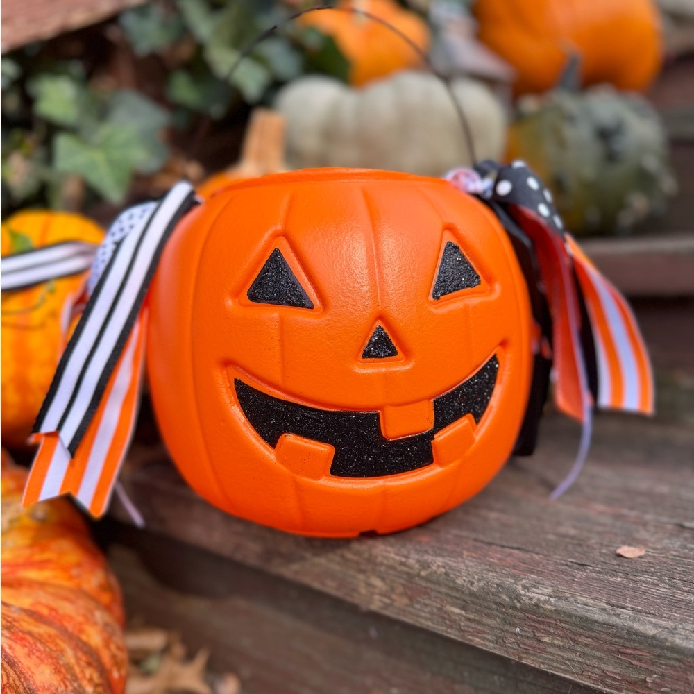Pumpkin Bucket for Trick or Treat